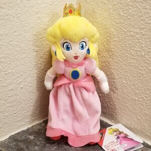 Plush - Princess Peach 10 inch (NEW) - Super Mario - Nintendo